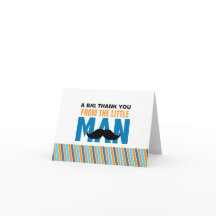 Tack för kortet från "Little Man".