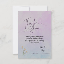 Tack för kortet kort