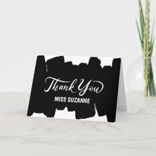 Tack för kortet Lärare, Coworking, Nanny m.m. Meddelande