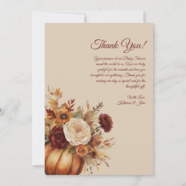 Tack för kortfärgsdockan och blommor- inbjudningar