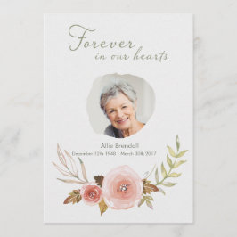 Tack för kran för vattenfärg för fotosympati rosa