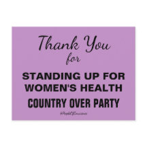 Tack för kvinnors hälsa