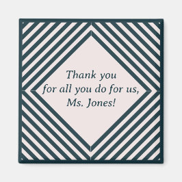 Tack för lärare magnet