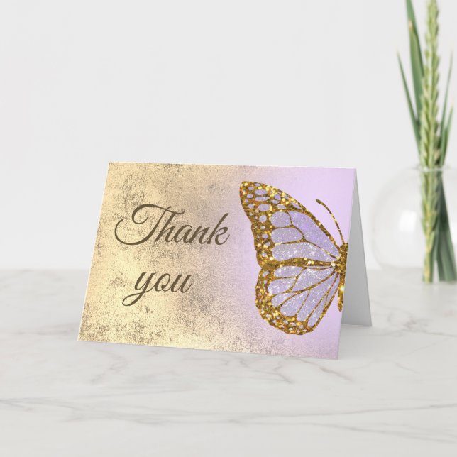 tack för lavandedesign kort (Framsida)