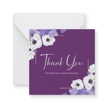 Tack för Lila av Mini Royal Blommigt