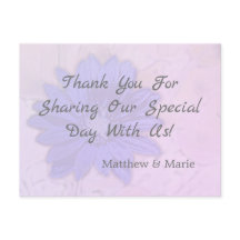 Tack för Loely Lavender Blommigt