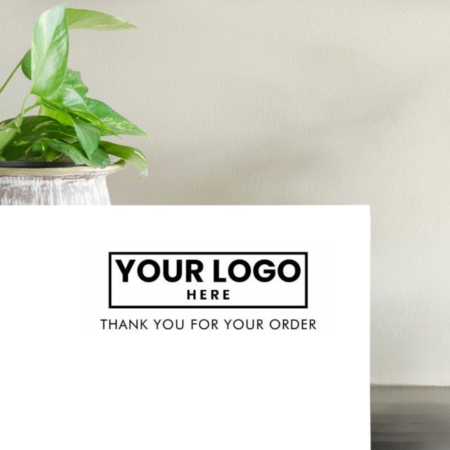 Tack för Logotyp av personlig i affärsfrämjande sy Stämpel (Skapare uppladdad)