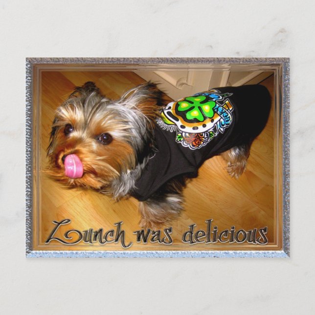 Tack för lunchen vykort (Framsida)