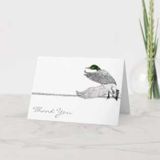 Tack för Mallard Kort