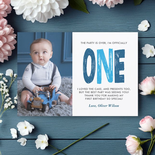 Tack för marin och blå födelsedag (Skapare uppladdad)