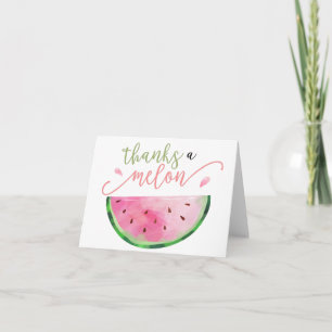 Tack för Melon Tack Anteckningskort