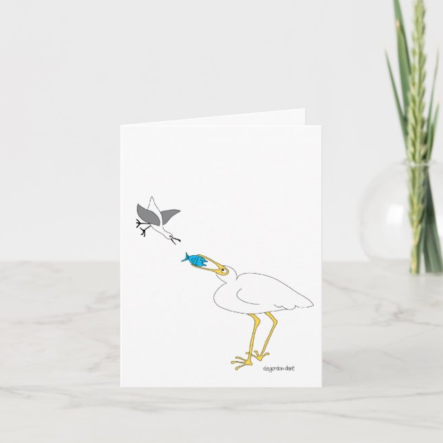 Tack för middagskortet kort (Framsida)