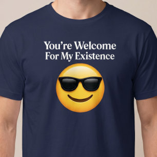 Tack för min existens t shirt