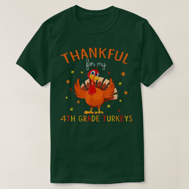 Tack för min fjärde höst i Klass, Turkiet T Shirt (Design framsida)