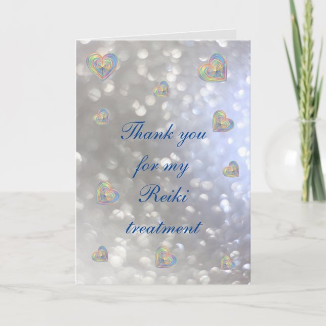 Tack för min Reiki-behandling (Framsida)