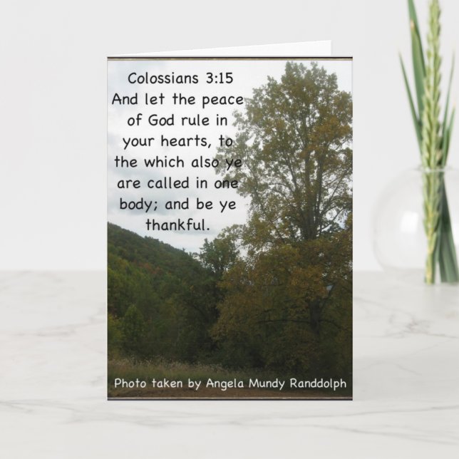 Tack för min vän. (Framsida)