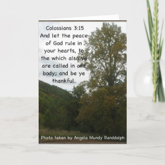 Tack för min vän. kort