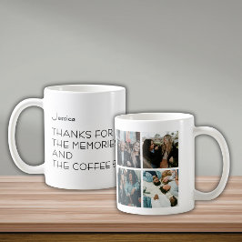 Tack För Minnena Kollega Farväl 4 Foto Kaffemugg