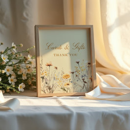 Tack för Möhippa av kort och gåvor Poster