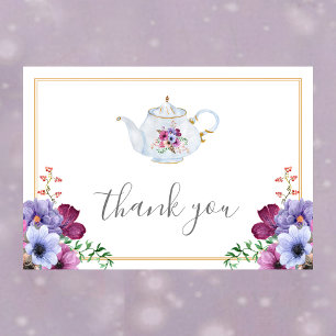 Tack för Möhippa av tea-Blommigt Kort