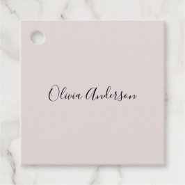 Tack för Möhippan Butterfly Gåvor Etiketter