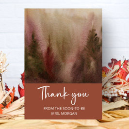 Tack för Möhippan från Autumn Forest Terracota Kort