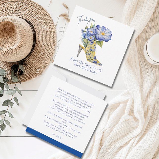 Tack för Möhippan Modern Blommigt (Skapare uppladdad)