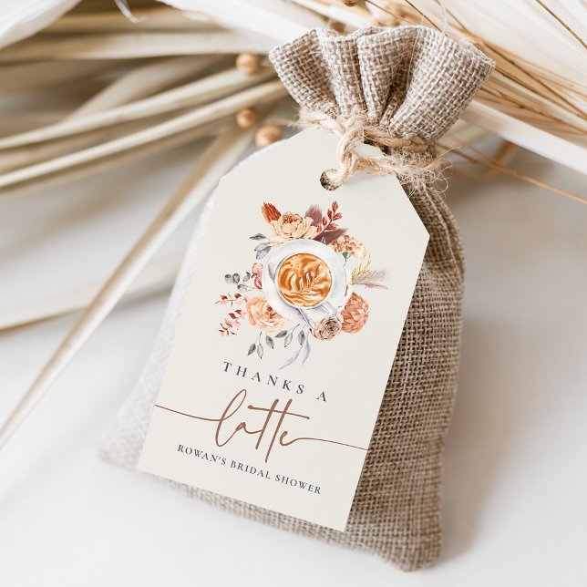 "Tack för Möhippan "Tack för en sen"-kaffe Presentetikett (Skapare uppladdad)