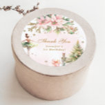 Tack för Nutcracker Winter Onederland Runt Klistermärke<br><div class="desc">Matchningsobjekt för Nutcracker Winter Onederland tackar dig för de klassiska Round Sticker-matchningsobjekten.</div>
