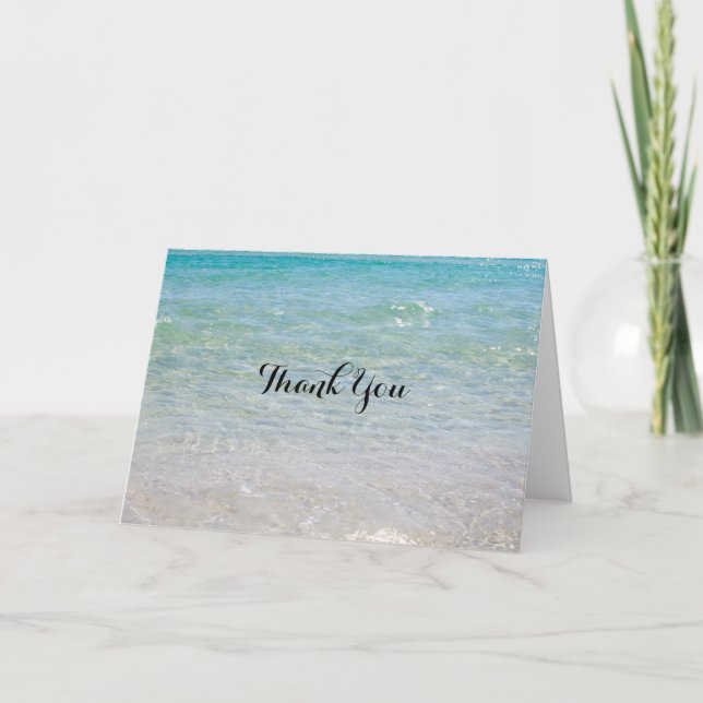 Tack för Ocean Blue (Framsida)