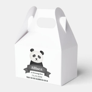 Tack för Pandafödelsedagsfest Presentaskar