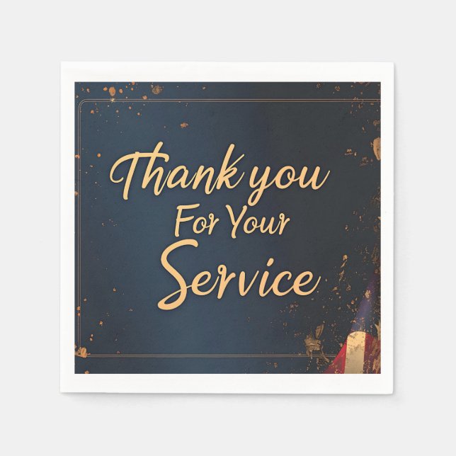 Tack för Pappersservett (Framsidan)