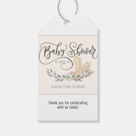 Tack för Personlig av Rocking Horse Presentetikett