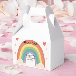 Tack för personlig presenterar babyskor presentaskar