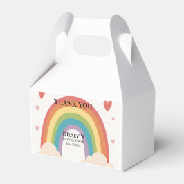 Tack för personlig presenterar babyskor presentaskar