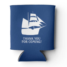 Tack för pirat födelsedagsfest Sailboat