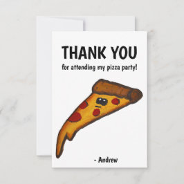 Tack för Pizzafest Kort