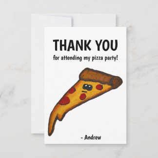 Tack för Pizzafest Kort