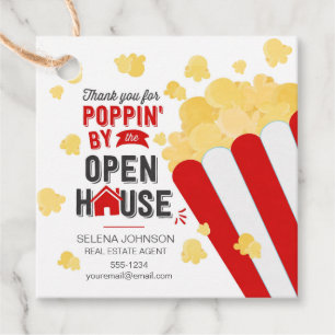 Tack för Poppin' från Open House-affären Gåvor Etiketter