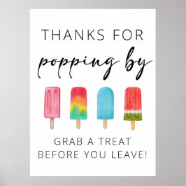 Tack för popup-fönster efter favoritfödelsedagstec poster