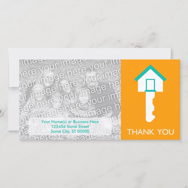 Tack för presenten för hushållsuppvärmningen kort (Framsida)