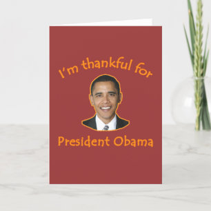 Tack för president Obama T-shirts, Mugg Kort