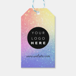 Tack för produktbeskrivning för Logotyp av anpassn Presentetikett