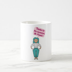 Tack för recessionen, Mr. Powell Kaffemugg