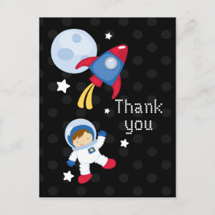 Tack för roligtens yttre astronaut, vykort