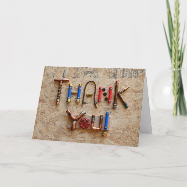 Tack för rörmokare (Framsida)