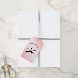 Tack för Rosa av Beautistisk design Presentetikett