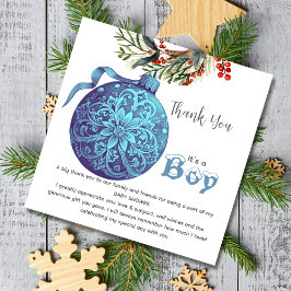 Tack för rosa eller Blå vinter-Genderna Visa Party