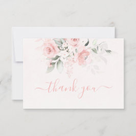 Tack för  rosa kort