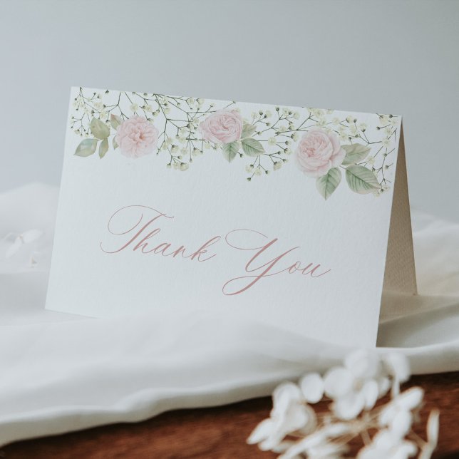 Tack för rosa rosor och babysand Thank You (Skapare uppladdad)